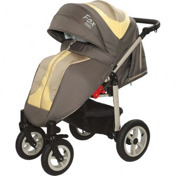 Коляска VERDI Babies Fox, без сумки, коричневая Коляска VERDI Babies Fox, без сумки, коричневая